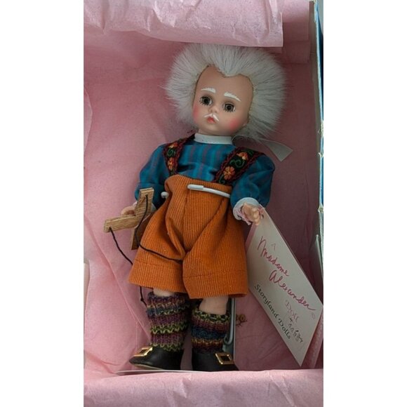 Madame Alexander Storyland Collection Geppetto #478 NIB 8" Disney Box Stand - Picture 3 of 16